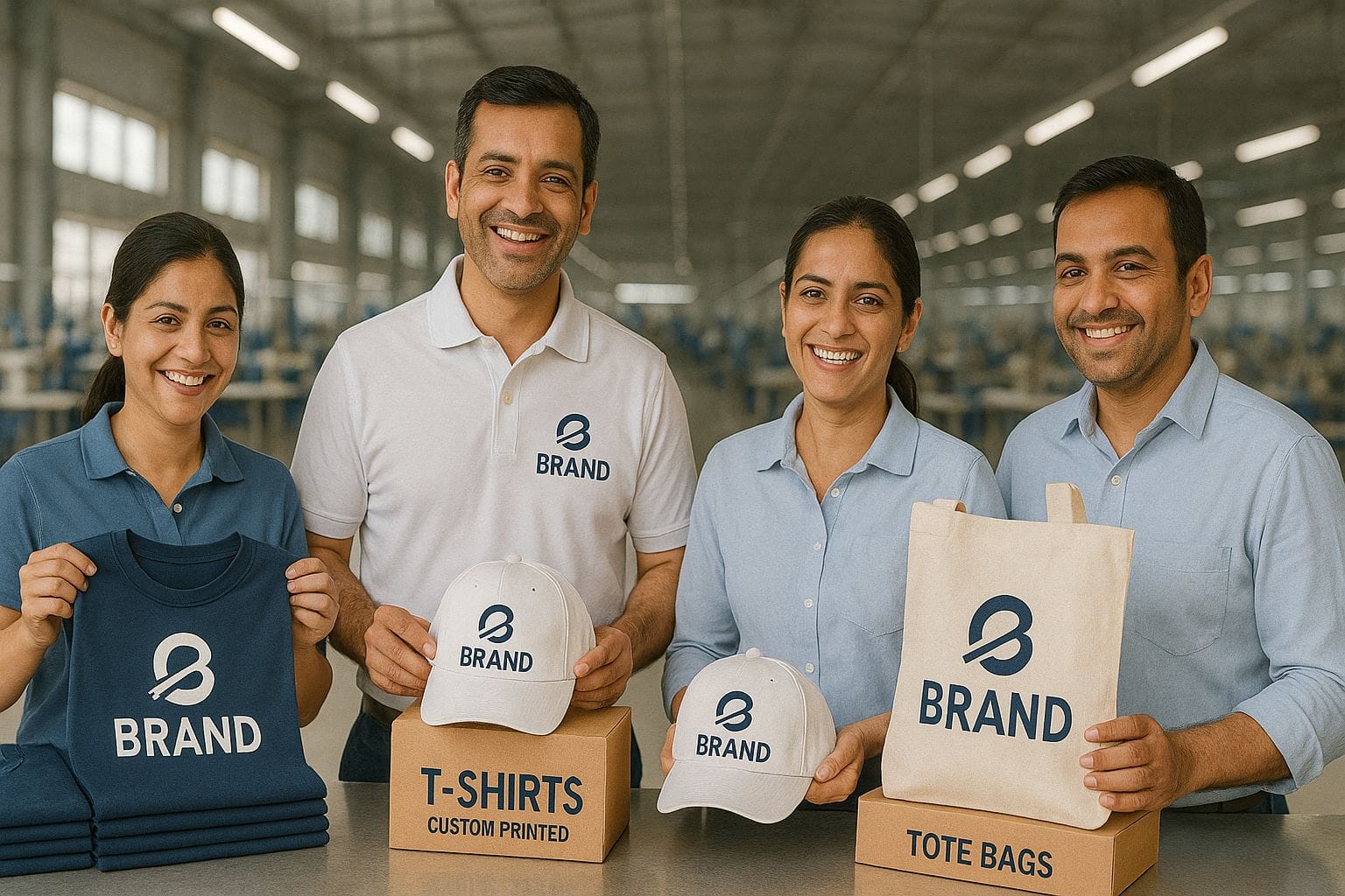 Custom merchandise and uniforms